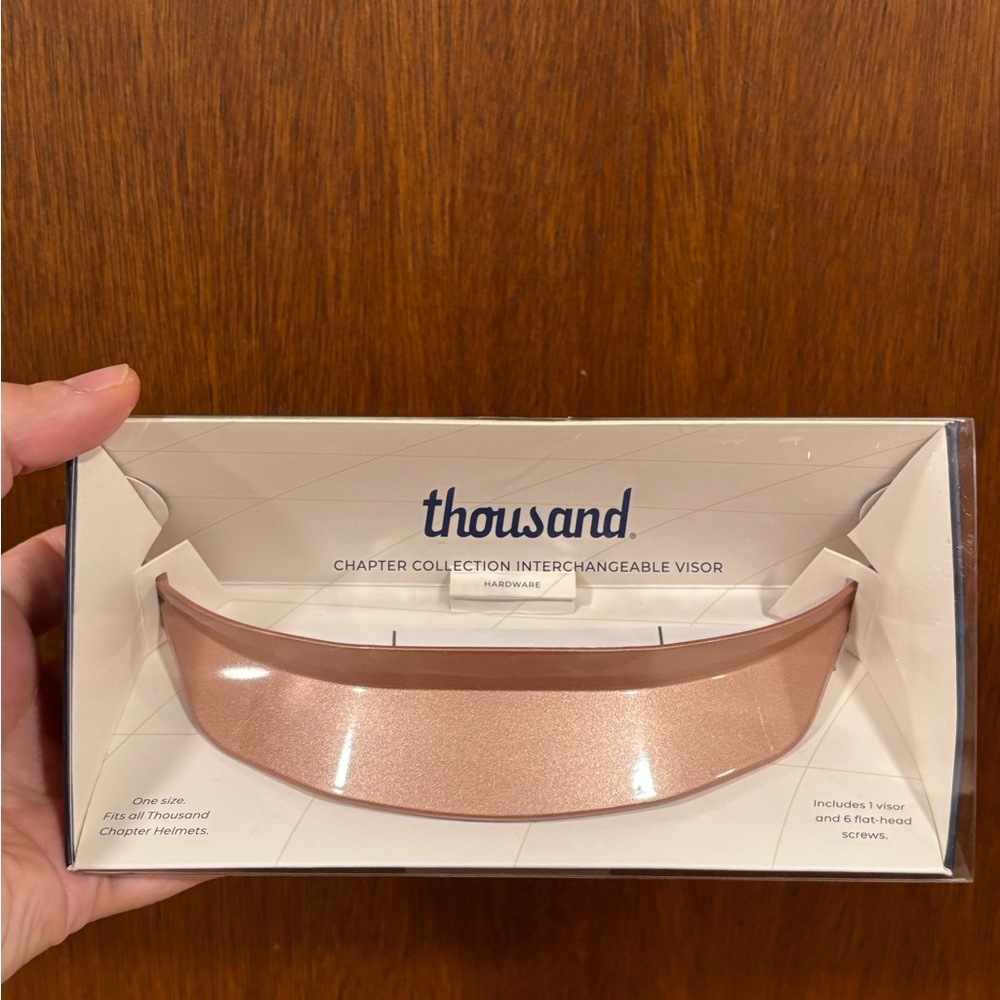 Thousand Rose Gold Interchangeable Visor